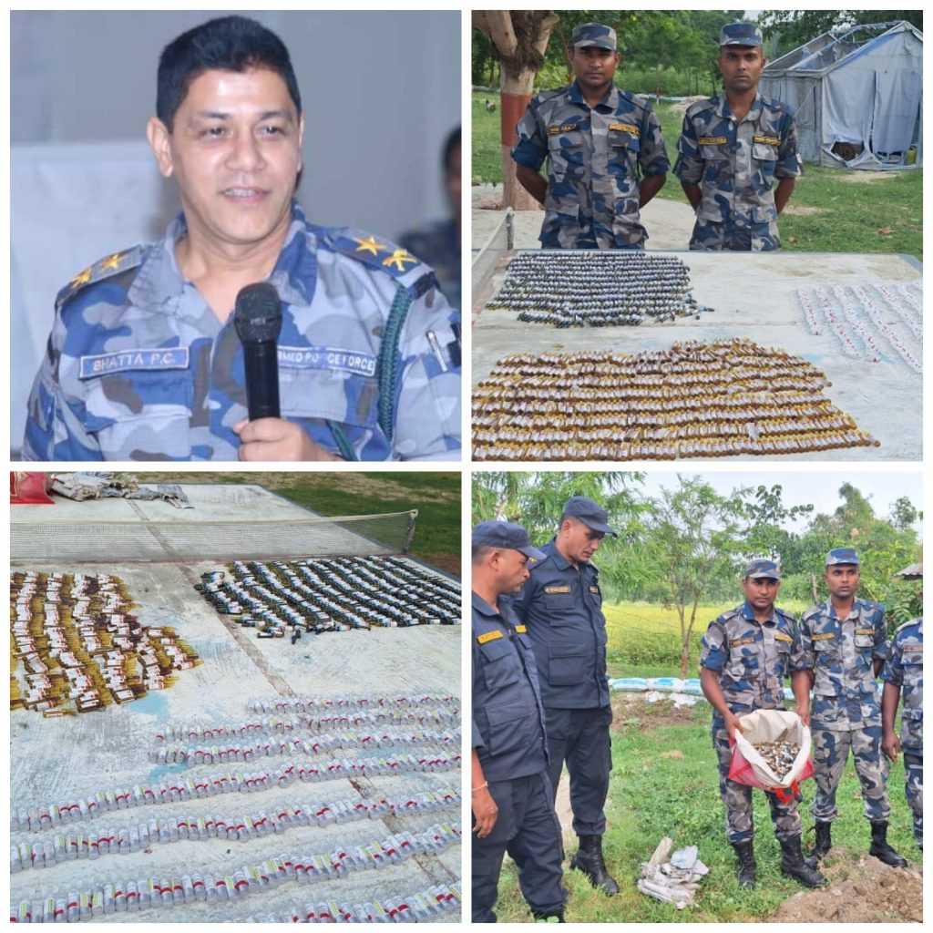 डिएसपी भट्टको नेतृत्वमा १५०० लागुऔषध इन्जेक्सन बरामद