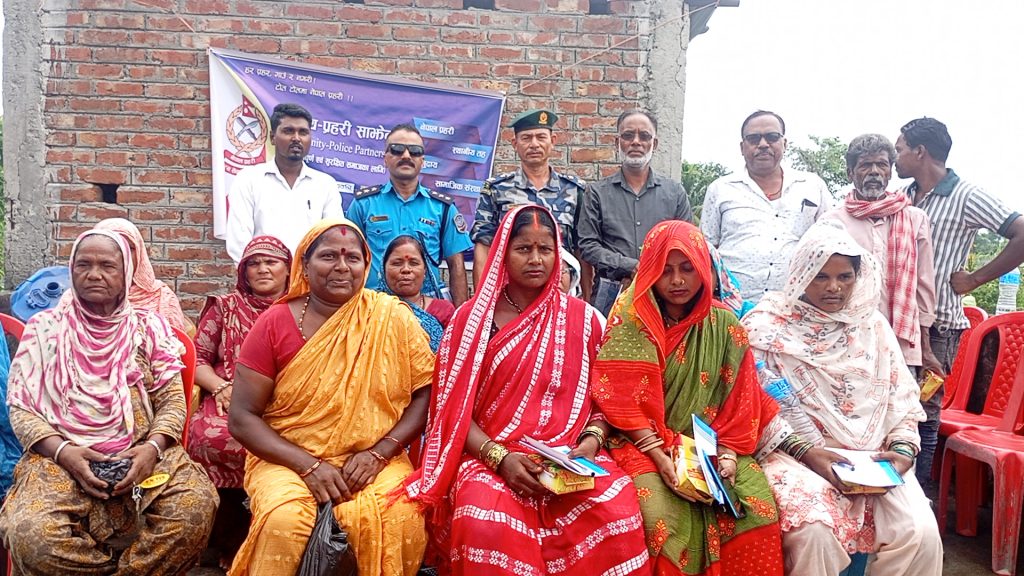 कोशी गाउँपालिका वडा नं ८ को कार्यलय परिसरमा लागु औषधको सेवन तथा ओसार पोसारको बारेमा जनचेतनामूलक कार्यक्रम सम्पन्न